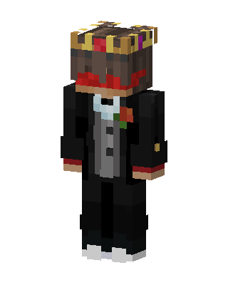 Black King skin, 3D preview
