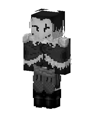 Gothic Jester skin, 3D preview