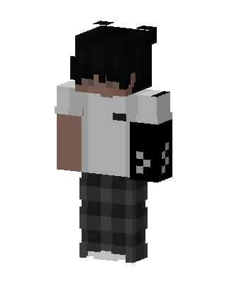 Plaid Streetwear skin, 3D preview