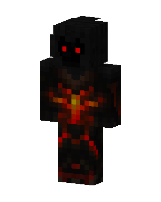 Black Hero Boy Minecraft demon skin