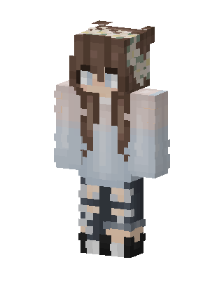 Floral Crown Girl Minecraft skin