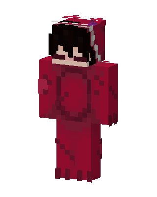 Red Monster Onesie skin, 3D preview
