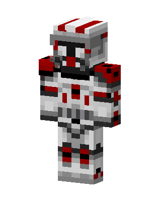 White Fighter Minecraft skin