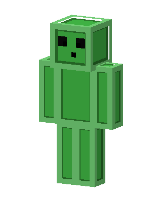 Slime skin, 3D preview