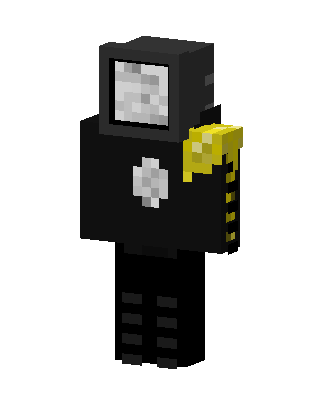 TV Man skin, 3D preview