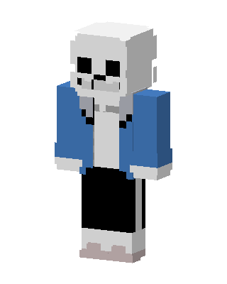Sans Minecraft skin