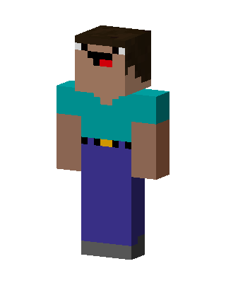 Derp Steve Minecraft skin