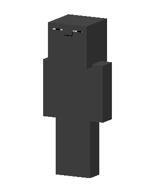 Smug Shadow skin, 3D preview