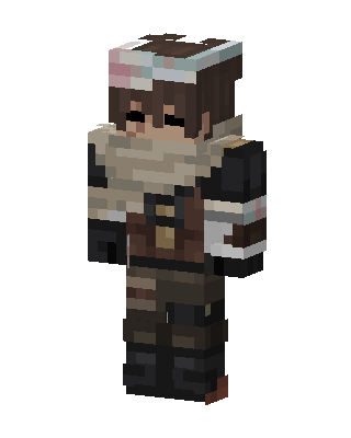 Wasteland Scavenger skin, 3D preview