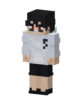 White Anime Boy Minecraft skin