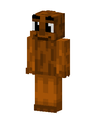 Chocolate Blob Minecraft skin