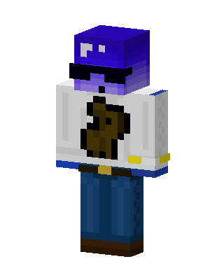 White Cop Boy Minecraft skin