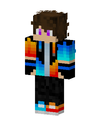 Fire And Ice skin, 3D preview