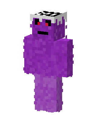 Purple Villain skin, 3D preview