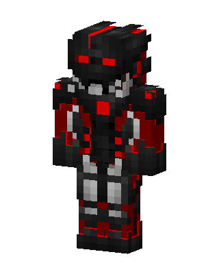 Crimson Mech skin, 3D preview