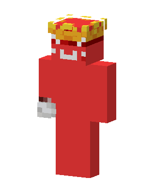 Anger With Crown skin, 3D preview