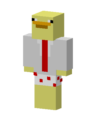 Business Duck skin, 3D preview