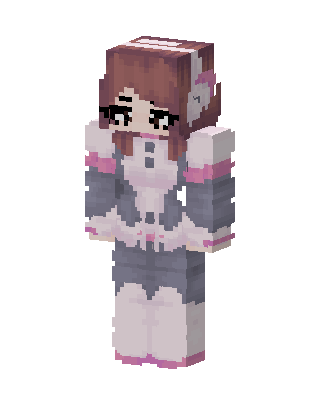Ochaco Uraraka Minecraft skin