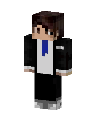 Suited Gentleman skin, 3D preview