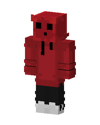 Red Player Boy skin, 3D preview