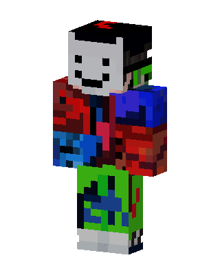 Glitch Smiley Minecraft skin