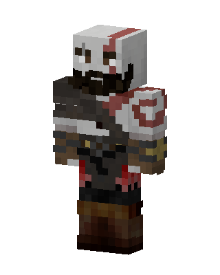 Kratos Minecraft skin