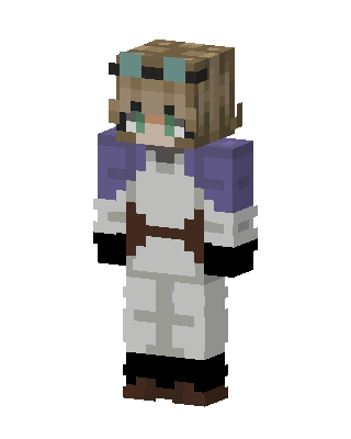 White Hero Girl Minecraft skin