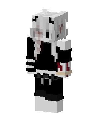 Black Ninja Girl Minecraft skin