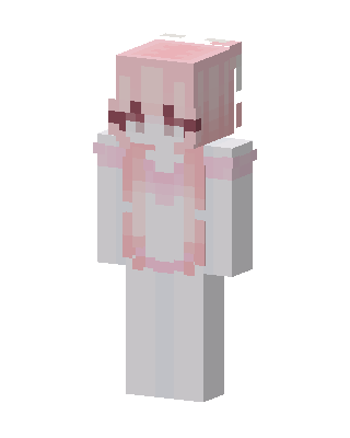 Pink Maid skin, 3D preview