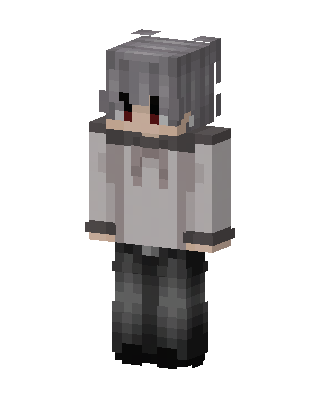 Ash Hoodie skin, 3D preview