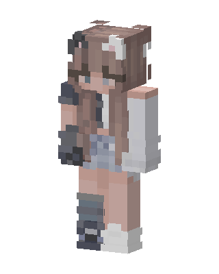 Cat Ear Girl Minecraft skin