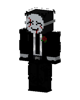 Black Masked Villain Boy Minecraft skin