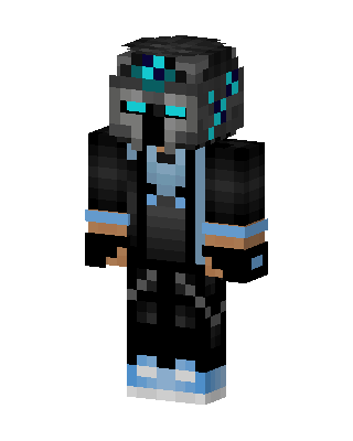 Black Masked Gamer Boy Minecraft skin