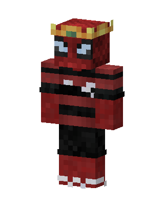 Red King skin, 3D preview