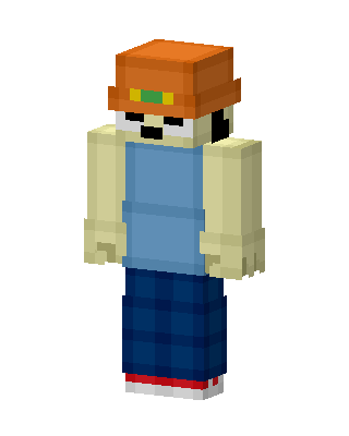 PaRappa The Rapper Minecraft skin