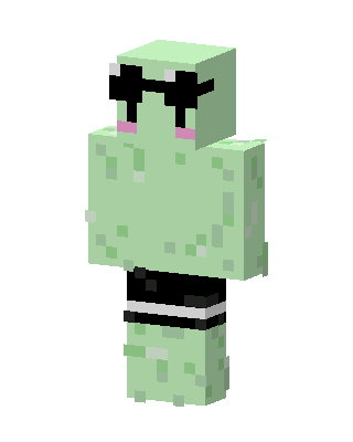 Cool Slime skin, 3D preview