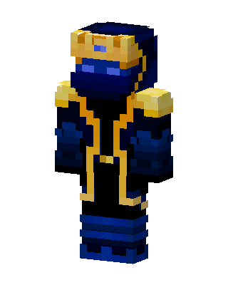 Sapphire King skin, 3D preview