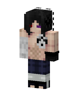 Sasuke Uchiha skin, 3D preview