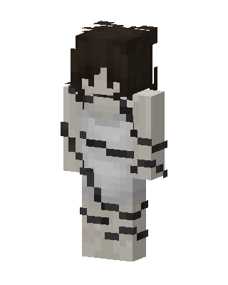 Bandaged Ghost skin, 3D preview