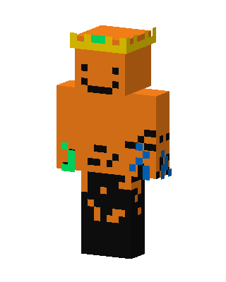 Crowned Pumpkin Minecraft skin