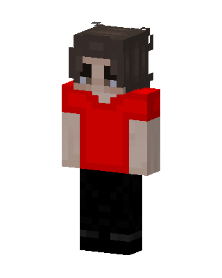 Red Player Boy Minecraft red skin