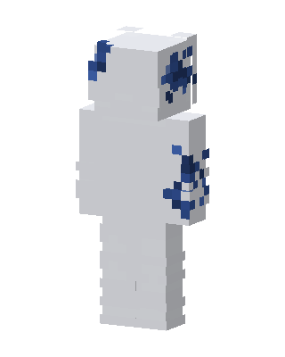 Blue Porcelain skin, 3D preview