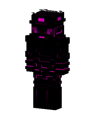 Magenta Void Knight skin, 3D preview