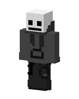 Marshmello Hoodie skin, 3D preview