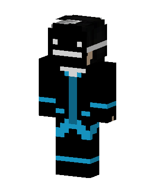 Orca Suit skin, 3D preview