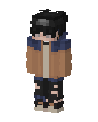 Street Style Boy skin, 3D preview