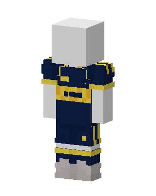 Navy Admiral skin, 3D preview