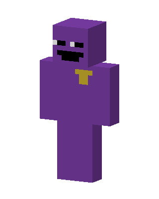 Purple Guy skin, 3D preview