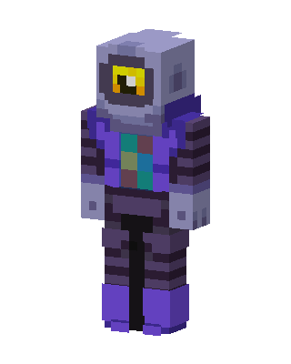 Purple Astronaut Boy Minecraft purple skin