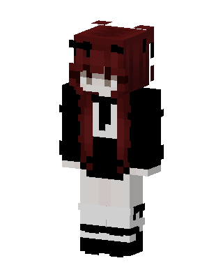Crimson Maid skin, 3D preview